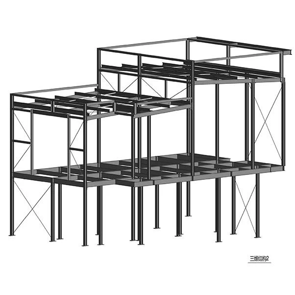 Multiple Span Steel Structure Apartment